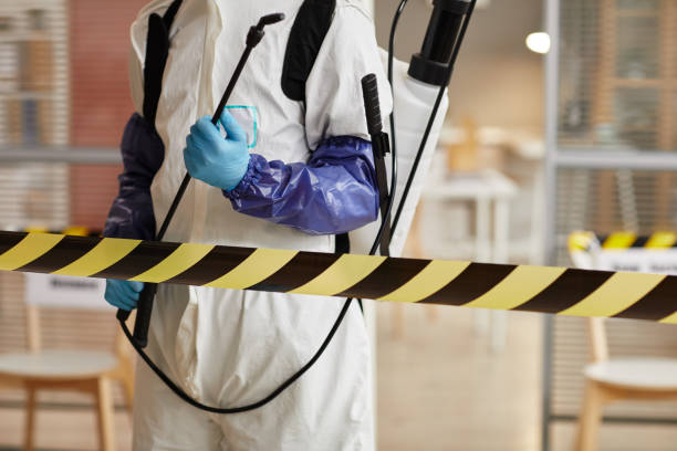 Professional Biohazard technician working in Freeport, NY